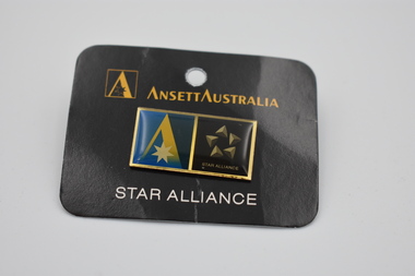 Badge (item) - Lapel Badge: Ansett Australia/Star Alliance
