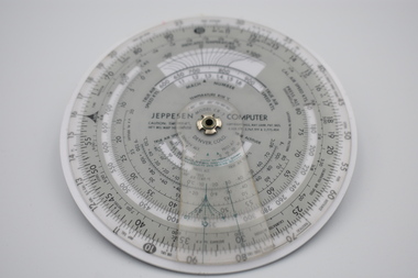 Instrument (item) - Flight Computer , Slide Rule Circular Jeppeson Model CR-2
