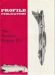Magazine - (SP) Profile Publications  - Number 4 - Hawker Hunter F.6; 6 - Bristol Bulldog; 10 - Gloster Gauntlet, 11 - Handley Page Halifax B.111,V1,V11; 12 - Gloster Meteor F.8; 13 - Sopwith Pup; 14 - Boeing P-26A; 20 - North American F86A Sabre; 21 - Bristol Fighter; 22 - Fiat CR.32; 24 Hawker Hurricane 11C; 29 - Junkers Ju88A; 31 - Sopwith Canel F.1; 32 - Westland Wapiti; 33 - Gloster Gamecock; 34 - Fairey Battle; 35 - Curtiss P-40 Tomahawk; 36 - SAAB J29; 41 - Supermarine 1&11; 50 - Sopwith 7F.1 Snipe; 59 - North American B-25A to G Mitchell; 60 - Douglas Skyraider; 65 - Avro Lancaster; 81 - Hawker Typhoon; 94 - Focke-Wulf Fw190D/Ta152; 98 - Gloster Gladiator; 99 - Focke-Wulf Fw200; 100 - North American P-51B&C Mustang