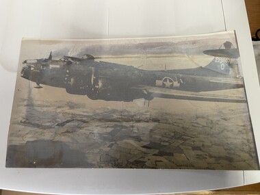 Photograph (Item) - Photo of USAAF B-17 "Lady Liberty" Serial No. 229807 - later shot down