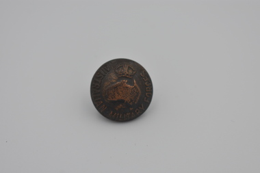 Uniform (item), Military Uniform Button, Australian Military Forces (12mmDia)