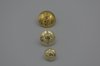 Uniform (item), Military Uniform Buttons Royal Australian Airforce (RAAF), Assorted Sizes