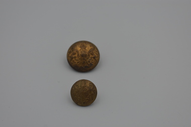 Uniform (item), Military Uniform Button, British Army General Service (GS), 8mm & 12mm