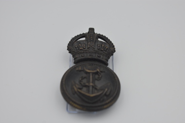 Badge (item) - Military Badge, Royal Naval Division RND Chief Patty Officer's WW1 Cap Badge