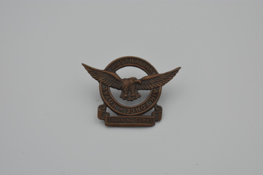 Badge (item) - Military Badge, RAAF, Air Training Corps Badge (AIRTC), Military Badge, RAAF, Air Training Corps Badge (AIRTC)