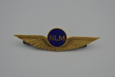 Badge (item) - Badge, Dutch Airline NLM