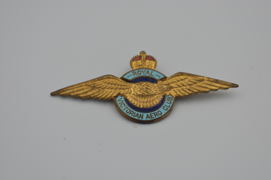 Badge (item) - Badge - Royal Royal Victorian Aero Club