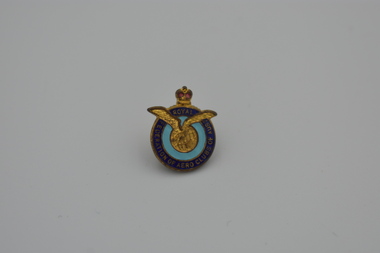 Badge (item) - Badge, Royal Federation of Aeroclubs of Australia Lapel Badge