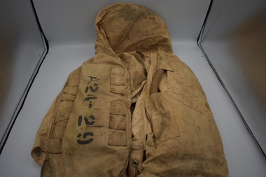 Equipment (item) - Royal Australian Air Force (RAAF) Life Jacket Stenciled With Serial Number A24-29
