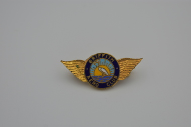 Badge (item) - Griffith Aero Club Lapel Pin