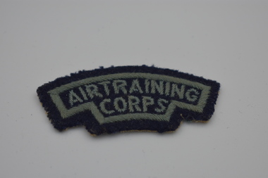 Badge (item) - RAAF- Air Training Corps (ATC) Cloth Shoulder Title