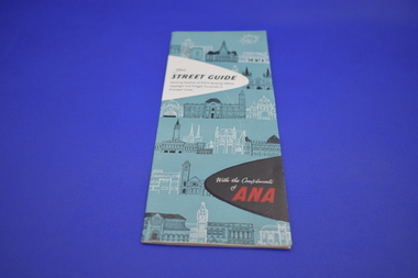 Pamphlet (item) - Australian National Airlines (ANA) ,Your, Street Guide