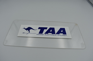Sign (item) - Trans-Australian Airlines (TAA) Logo Sign