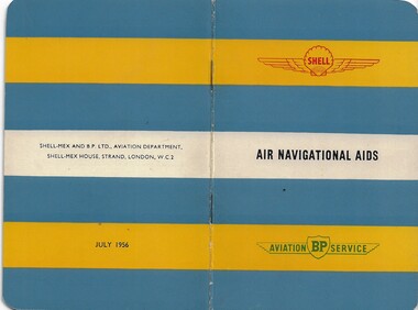 Booklet (item) - Booklet - Air Navigational Aids, By Shell-Mex And B.P. Ltd London W.C.2