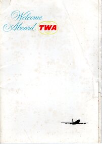Document (item) - TWA (Trans World Airways) Flight Document Folder
