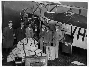 Photograph (item) - (SP) MAM CD - QANTAS first air mail flights from Australia to and from the United Kingdom