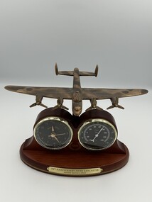 Model (item) - Desk Clock & Thermometer Avro Lancaster 70th Anniversary