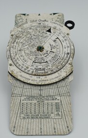 Instrument (item) - Slide Graphic Computer Jeppesen Model CSG-1A