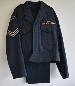 Uniform (item) - Royal New Zealand Air Force (RNAZ) Sergeant's Dress Jacket & Trousers