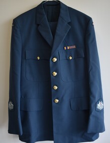 Uniform (item) - Royal Australian Air Force (RAAF) Blue/Grey Service Dress Jacket With Pants