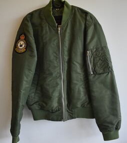 Clothing (item) - Bomber Jacket Fitted With RAAF 455 Squadron Patch