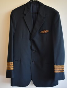 Uniform (item) - Ansett Captain's Jacket With Bullion Pilot's Wing