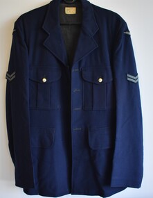 Uniform (item) - Royal Australian Air Force (RAAF) Service Dress Jacket With Corporals Chevron