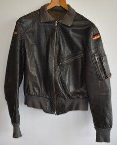 Clothing (item) - Vintage Leather Jacket West German Air Force