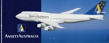 Sign (item) - Ansett Australia Sticker Boeing 747