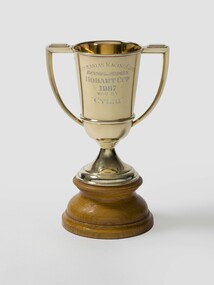 Tasmanian Racing Club trophy for Benson and Hedges Hobart Cup