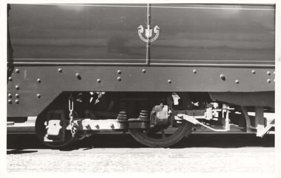 Black & White - of a Brill 22E truck or bogie