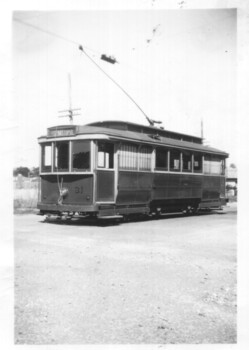 Black & White - Ballarat Tram 31