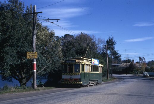 Set of 8 colour 35mm slides of Ballarat Trams May 1971