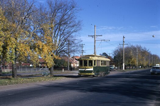 Set of 8 colour 35mm slides of Ballarat Trams May 1971