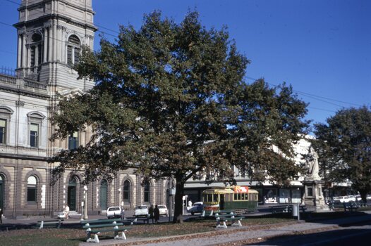 Set of 8 colour 35mm slides of Ballarat Trams May 1971