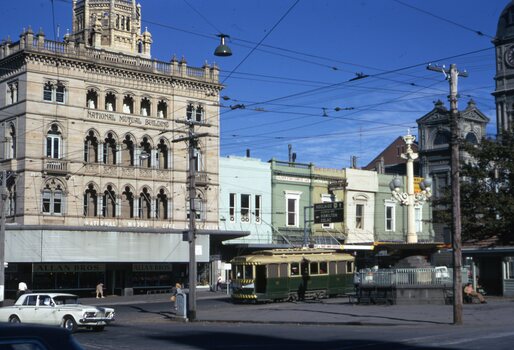Set of 8 colour 35mm slides of Ballarat Trams May 1971