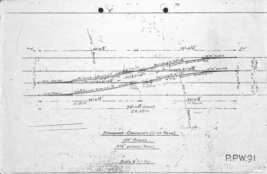 Brisbane City Council Tramway Trackwork drawings - PPW91