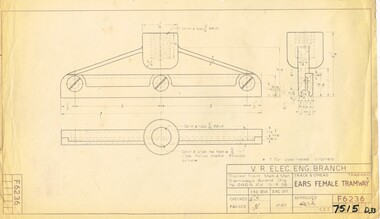 Drawing - Ears Female Tramway