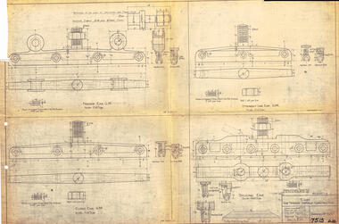 Drawing - Ears for Tramway Overhead Construction
