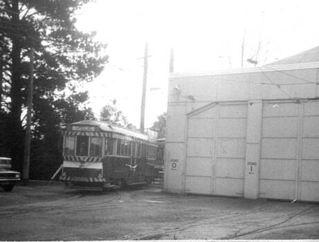 No. 34 parked on "0" road.  Photo dated 1971.