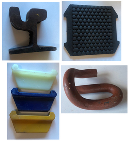 Group of track materials used in Ballarat Tramways 2019