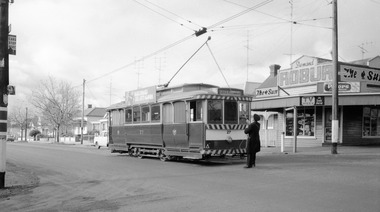 Digital Image - Ballarat Tram 27 at Mt Pleasant terminus