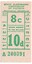 Tour Ticket - Yapper Tours - April 1989 - rear