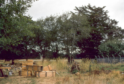 Digital Image of Museum depot construction - 1972 - foundations