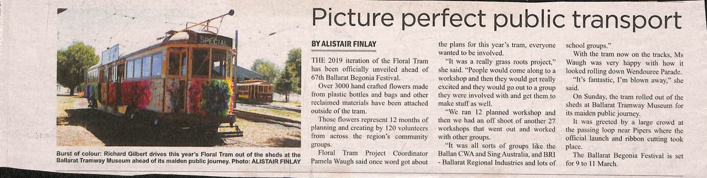 "Picture perfect public transport"