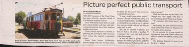 "Picture perfect public transport"
