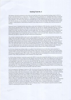 Launch of restored Geelong tram 2 - page 2