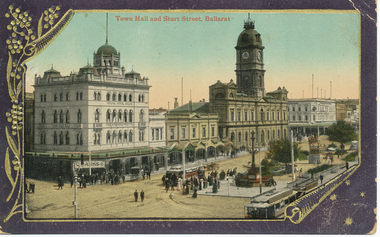 "Town Hall and Sturt St Ballarat"