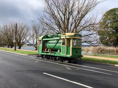 Scrubber tram 8 at St Aidans Drive -25 August 2022