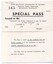 Special Pass Nos 165 and 172